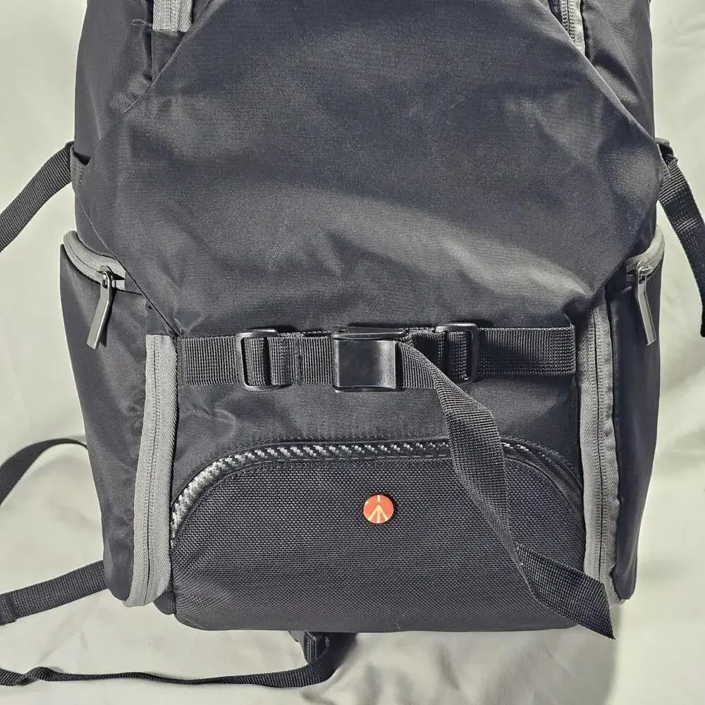 Manfrotto Travel Backpack Camera Bag Outdoor Photography Padded With Dividers